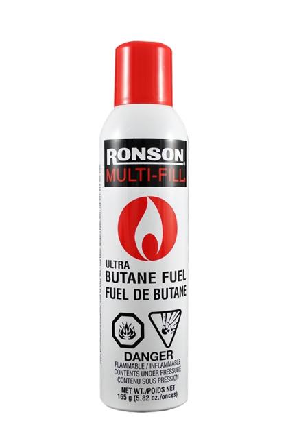 Ronson Butane 165g (12/Pk)