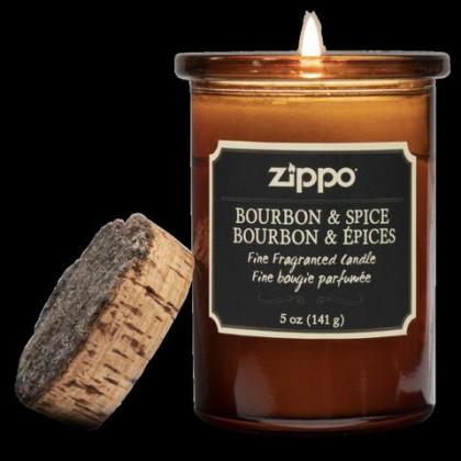 Zippo Candle Bourbon & Spices 5oz (70012)