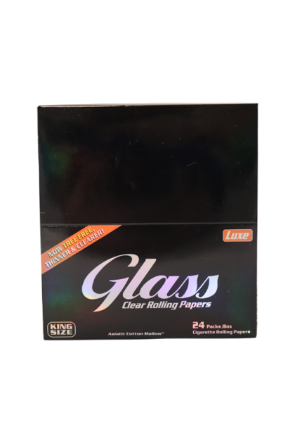 Glass 1 1/4 Size Paper - Clear DNU