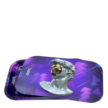 Rolling Tray W/3D Cover - Statue Medium