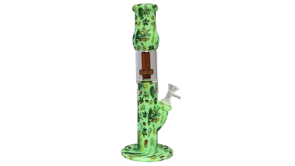 Silicone Bong -  12" R&M w/Percolator
