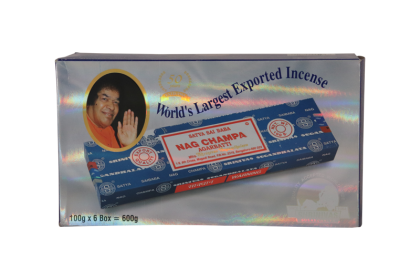 Satya Incense 100g - Nag Champa (6/Pk)