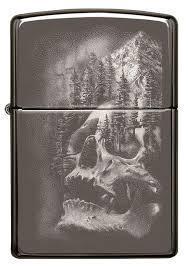 Zippo 150 Skull Mountain Design 49141