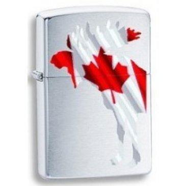 Zippo 200 Moose W Canada Flag