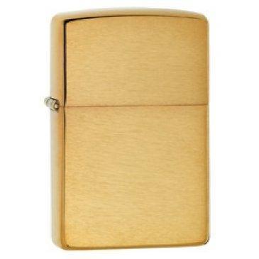 Zippo Reg. BR Finish W/O SB 204B