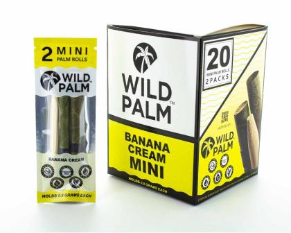Wild Palm - Mini Banana Cream (2x20)