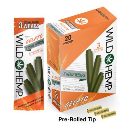 Wild Hemp - Wave Edge Hemp Wrap Gelato (3/3X20)