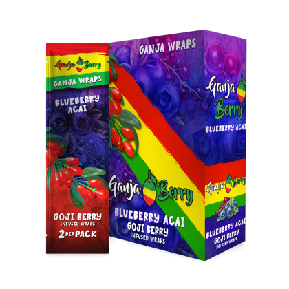 Ganja Wraps - Blueberry Acai