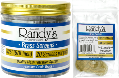Randy's Screen - Brass .625" (36X20)
