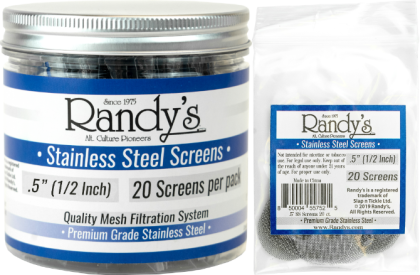 Randy's Screen - Stainless Steel .5" (36X20)
