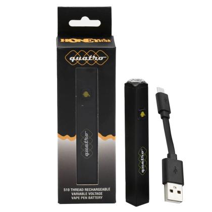 Honey Stick Quatro VV Twist Bat 500mah - Black