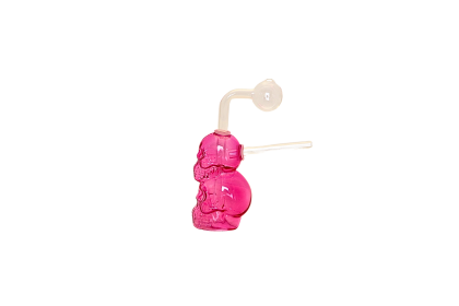 Water Pipe - 4" Double Skull