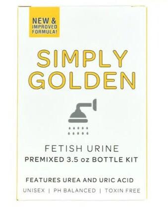 U Test Simply Golden Bottle