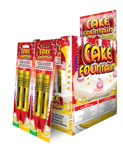 2 Pack Cake Fountains