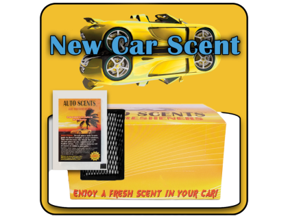 Auto Scents Air Freshener New Car Scent 10's