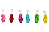 Water Pipe - 4" Double Skull