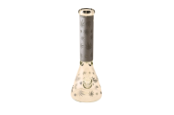 Glass Bong Beaker Leaf 18" 7mm