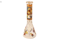 Glass Bong - 10" Yellow Cartoon ABC0036