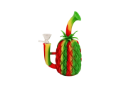 Silicone Bong - 7.5" Pineapple Shape w/Magnet CSP013